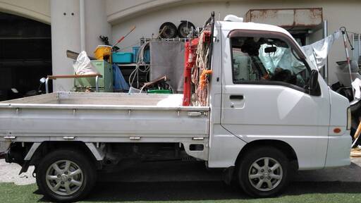 軽トラ用　クレーン　⁂　１万５千円です　⁂　そろそろ取り下げ