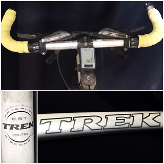 TRECKトレック格安ブルホーン改クロスバイク自転車ピストロードマウンテン格安の画像