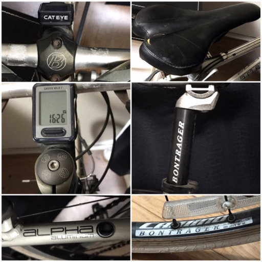 TRECKトレック格安ブルホーン改クロスバイク自転車ピストロードマウンテン格安