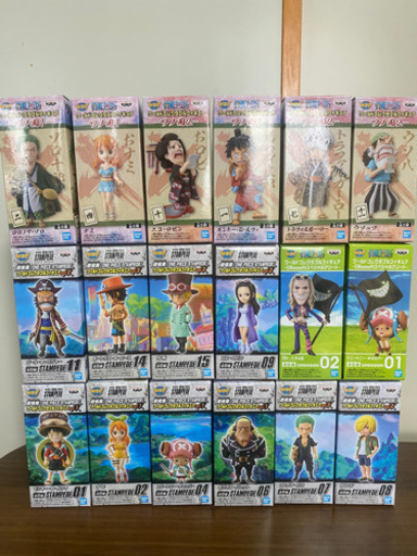 ワンピース  ワーコレフィギュア  18体