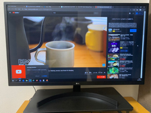 一週間前に購入したモニターを7000円値下げで差し上げます。