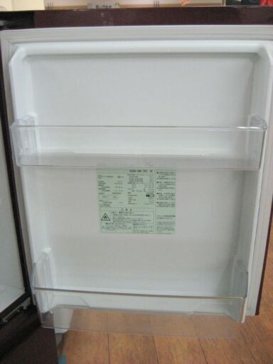 2ドア冷蔵庫 157L 2017年製 アクア レッド ルージュ 100Lクラス 札幌 厚別店