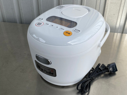 新品同様！アイリスオーヤマ 米屋がこだわった5.5合ジャー炊飯器絶品ごはん◇2020年製◇JRC-MD50-WH★