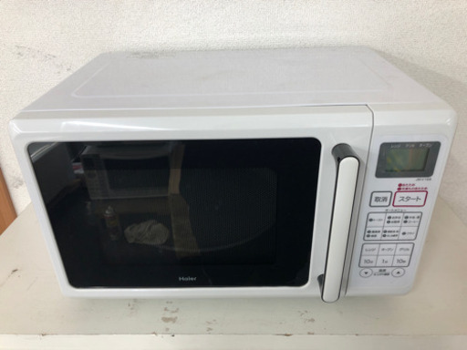 ♪ Haier JM-V16B(W)、２０１５年製、オーブンレンジ・洗い済み♪