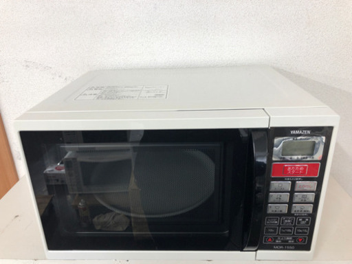 ♪ 山善 オーブンレンジ 500W 2012年製・洗い済み♪