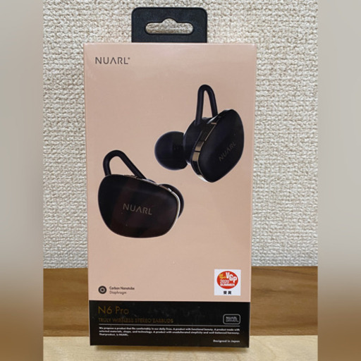 NUARL N6 Pro トゥルーワイヤレス ステレオイヤホン マットブラック