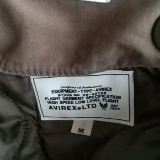 AVIREX earthコラボ M-65 フィッシュテールモッズコートの画像
