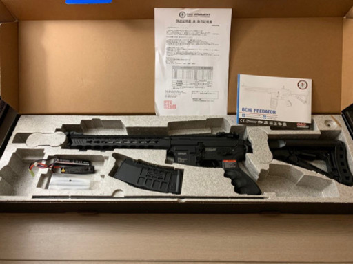 G&G GC16Predator＋ETUアップグレードキット＋バッテリーセット