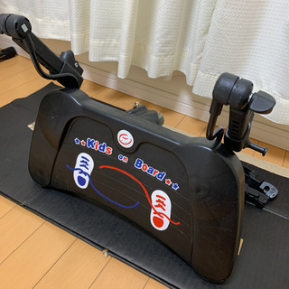 ママつれてって！静音　バギーボード　ベビーカーステップ