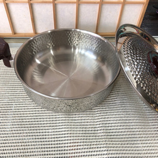 未使用品　両手鍋　調理　料理　フタ付　人気商品　早いもの勝ちの画像