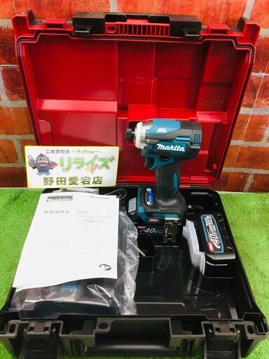 マキタ makita TD001GRDX インパクトドライバー【リライズ野田愛宕店】【店頭取引限定】【未使用】管理番号：ITNXV5YURB6S