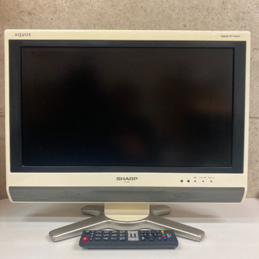SHARP  AQUOS  液晶テレビ　LC-20D50  20インチ　2009年製