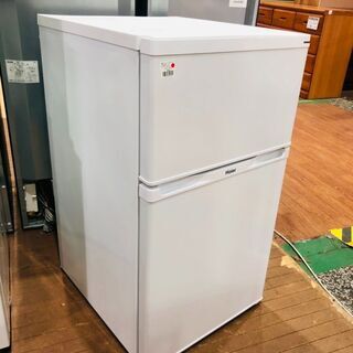 【管理IR012436-007】ハイアール 2015年 JR-N91J 91L 2ドア冷凍冷蔵庫の画像