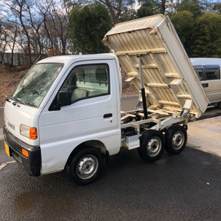 スズキ　キャリイトラック　軽ダンプ　軽トラ　6輪　SUZUKIの画像