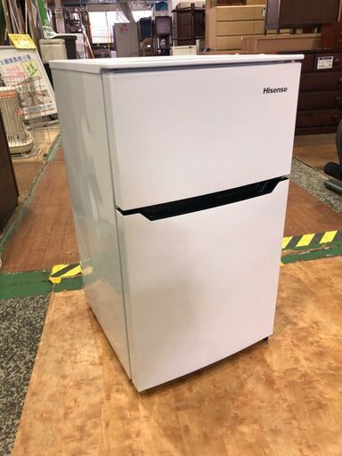 【管理IR012727-104】ハイセンス 2018年 HR-B95A 93L 2ドア冷凍冷蔵庫