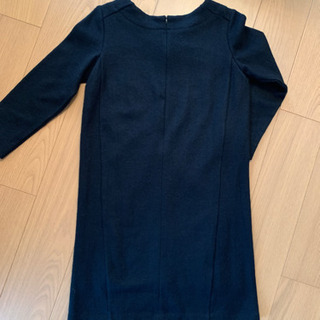 黒ワンピース(冬用)  Mの画像