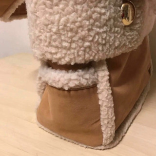 モコモコ　トートバッグの画像