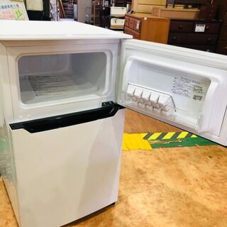 【管理IR012691-104】ハイセンス 2017年 HR-B95A 93L 2ドア冷凍冷蔵庫の画像