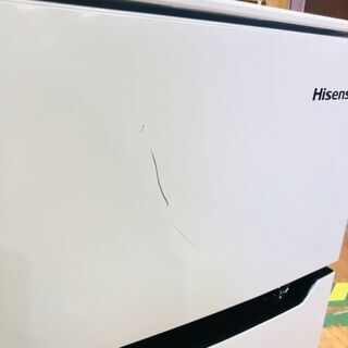 【管理IR012691-104】ハイセンス 2017年 HR-B95A 93L 2ドア冷凍冷蔵庫の画像