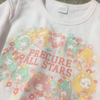 売り切れました。女の子 プリキュア トレーナーの画像