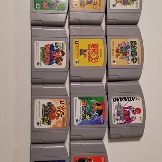 ニンテンドー64カセット　11本