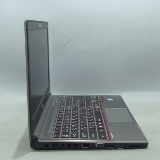 10台限定 新品SSD240GB ノートPC 中古良品 13.3型 富士通 E736/M Celeron 4GB DVRW 無線LAN