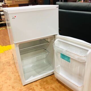 【管理IR012663-104】ハイアール 2015年 JR-N91J 91L 2ドア冷凍冷蔵庫の画像
