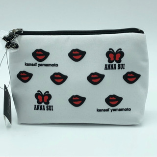 ■化粧ポーチ■ANNA SUI×カンサイヤマモト■チャーム付き