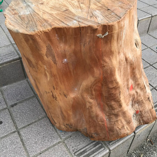お取り引き感謝【０円】木の株・３０年以上前の物・加工用に・無料