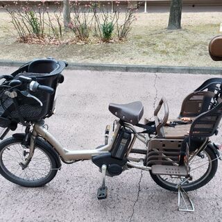 ブリジストン　電動自転車　3人乗り