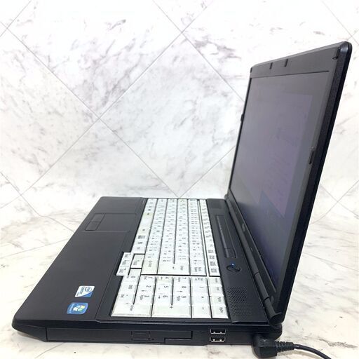 20台限定 新品SSD240GB 中古良品 15.6型 Fujitsu A552/E ノートパソコン Celeron 4GB DVD 