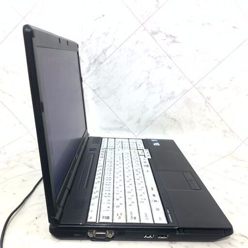20台限定 新品SSD240GB 中古良品 15.6型 Fujitsu A552/E ノートパソコン Celeron 4GB DVD 