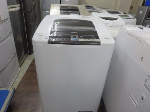 HITACHI　BW-10TV 大容量10キロ洗濯機静かなインバーター2014年製