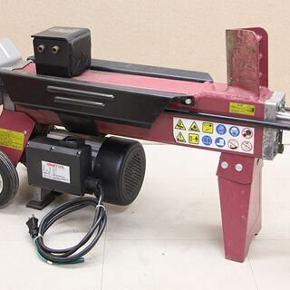 ナカトミ LS-37H 油圧式薪割り機 破砕力 4ｔ 電動 薪割り 直径250mm×長さ370mm(D3789kyxY)