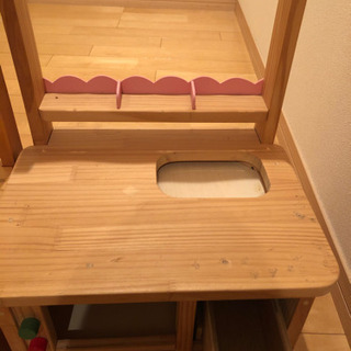 ままごとキッチン　ハンドメイド　子供　椅子　チェアの画像
