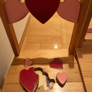 ままごとキッチン　ハンドメイド　子供　椅子　チェアの画像