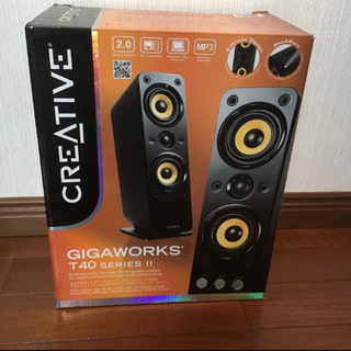 超美品★ CREATIVE GW-T40-2R アクティブスピーカー
