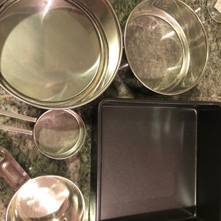 【受取者決定】dretecハンドミキザー　ケーキ型多数付きの画像