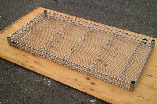 棚板のみ ERECTA シェルフ 2枚 スチールラック メタルラック W119.5xD59.5cm ②