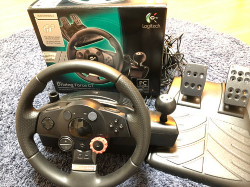 【期間限定値下げ】ドライビングフォースgt(美品)ハンコン、パイプ付き