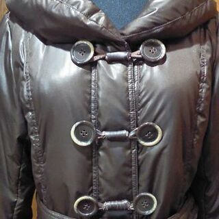 ★完売★SALE★　ブラウン・ダウンコート（m.f.editorial）　☆USED☆の画像