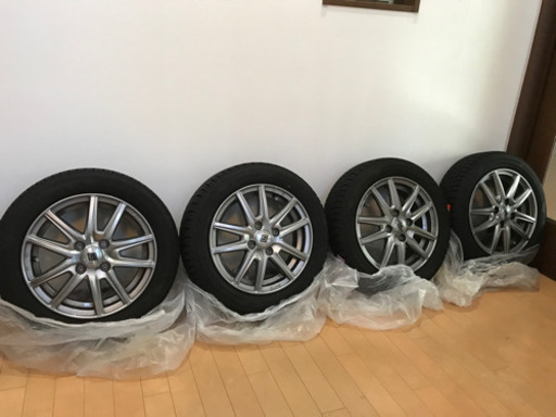 ほぼ新品19年製 アイスガード ig50プラス 155/65R14 スタッドレスタイヤアルミホイールセット