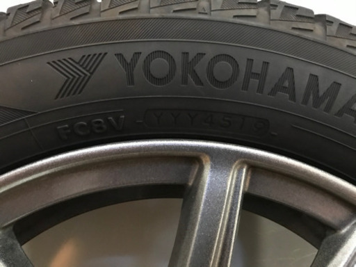 ほぼ新品19年製 アイスガード ig50プラス 155/65R14 スタッドレスタイヤアルミホイールセット