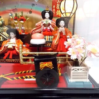 〇 超美品！ 寿慶 五人ケース飾り ひな人形 〇