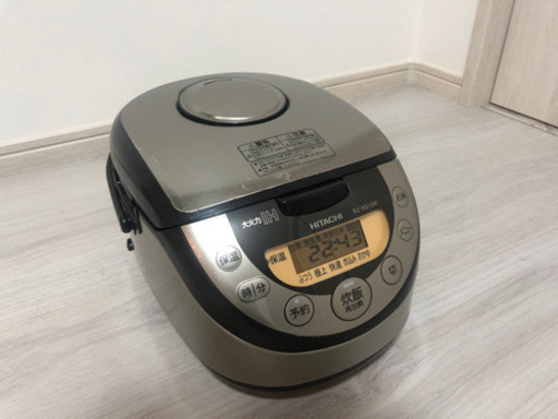 日立 IHジャー炊飯器 2017年 1.0L RZ-XS10M シルバー