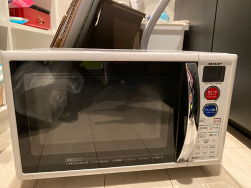 【決まりました】電子レンジ　ホワイト　SHARP シャープ　RE-S5C-W