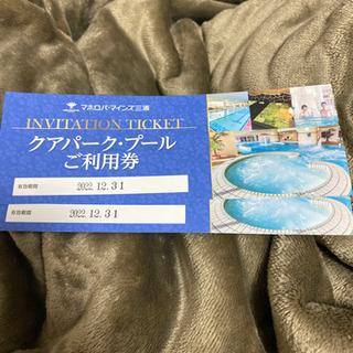 クアパークプール利用券