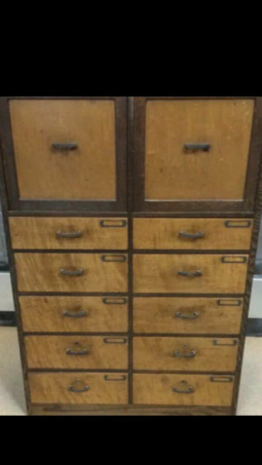 アンティーク　和風　十数年前の家具 タンス  古美術品