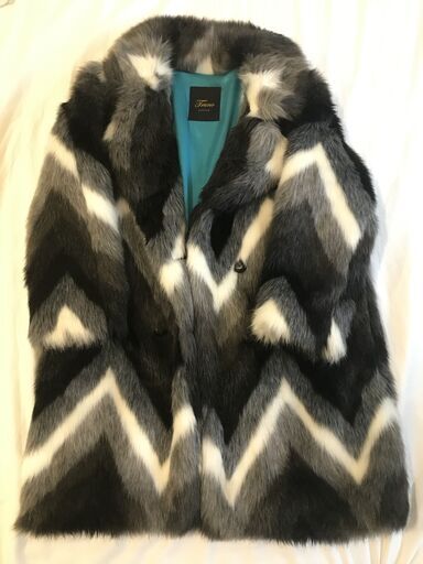 36 サイズ　MIXファーコート TRUNO by NOISE MAKER