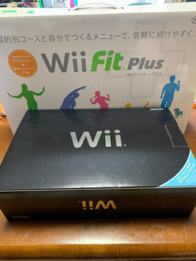 【取り引き中】Wii本体、Wii fit Plus、ソフト15本、コントローラー
